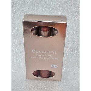 Cmaadu Two-In-One Lipstick & Lip Gloss Set Of 3